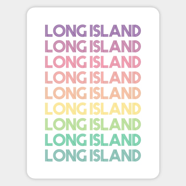 Long Island Sticker by RainbowAndJackson